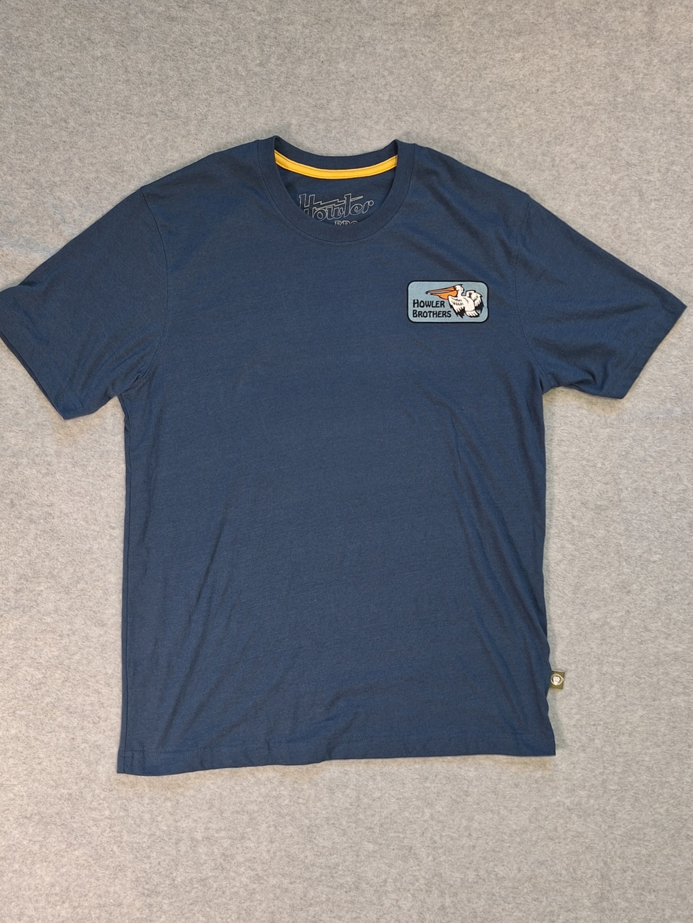 Howler Brothers Pelican Navy Crew T-Shirt Size M
